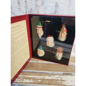 Hallmark jubilee legend of Santa Claus ornament 2001 set Xmas holiday tree